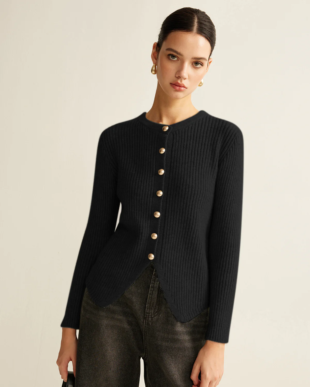 GISELLE - LUXE BUTTONED CARDIGAN