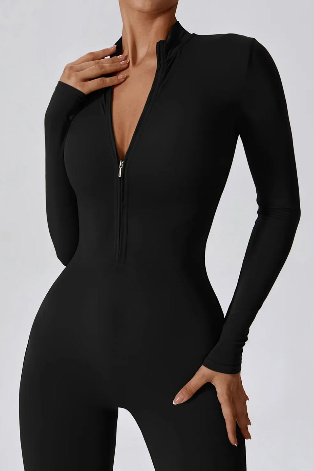 VALERIA - SEAMLESS LONG SLEEVE BODYSUIT