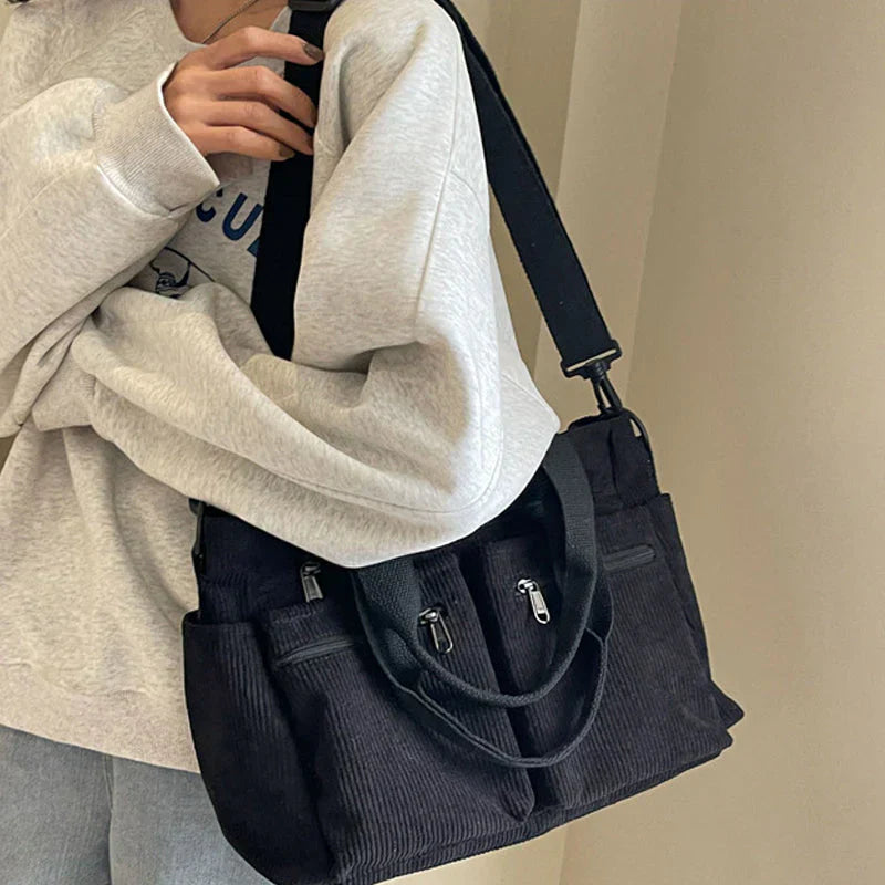 Ella - Luxe Cord Carryall