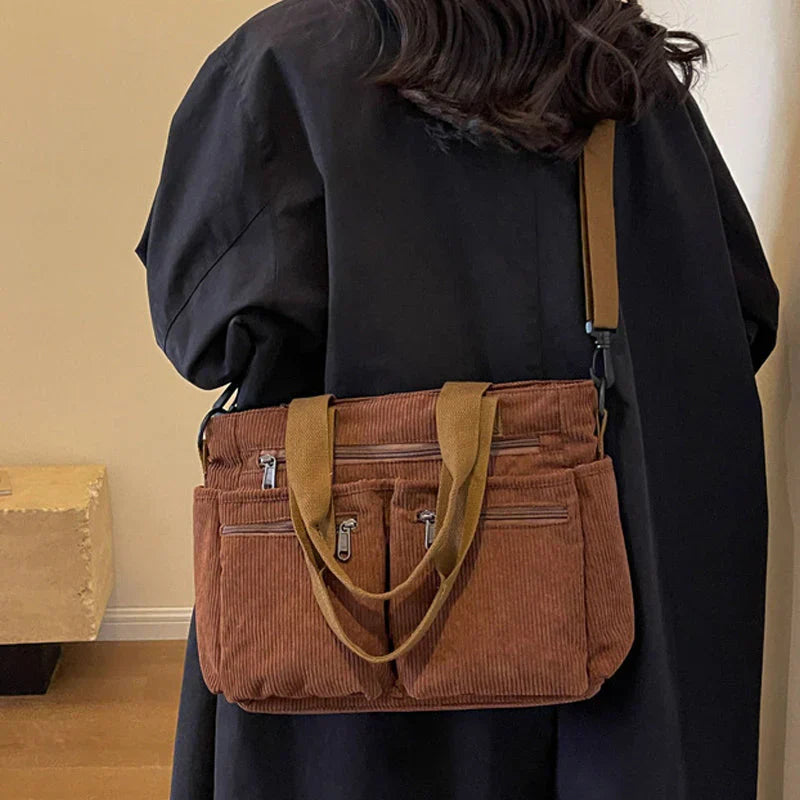 Ella - Luxe Cord Carryall