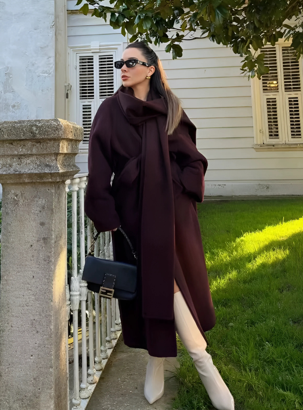 LEONORE - CHIC GLAMOUR COAT