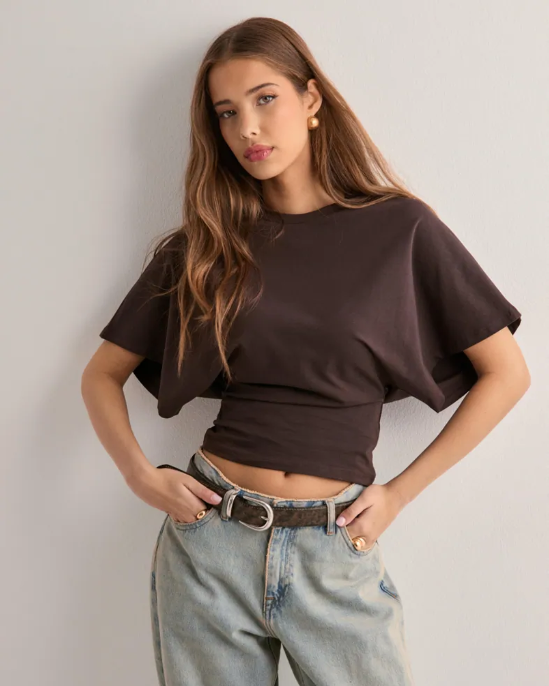 BEATRICE - CHIC WIDE SLEEVE TOP