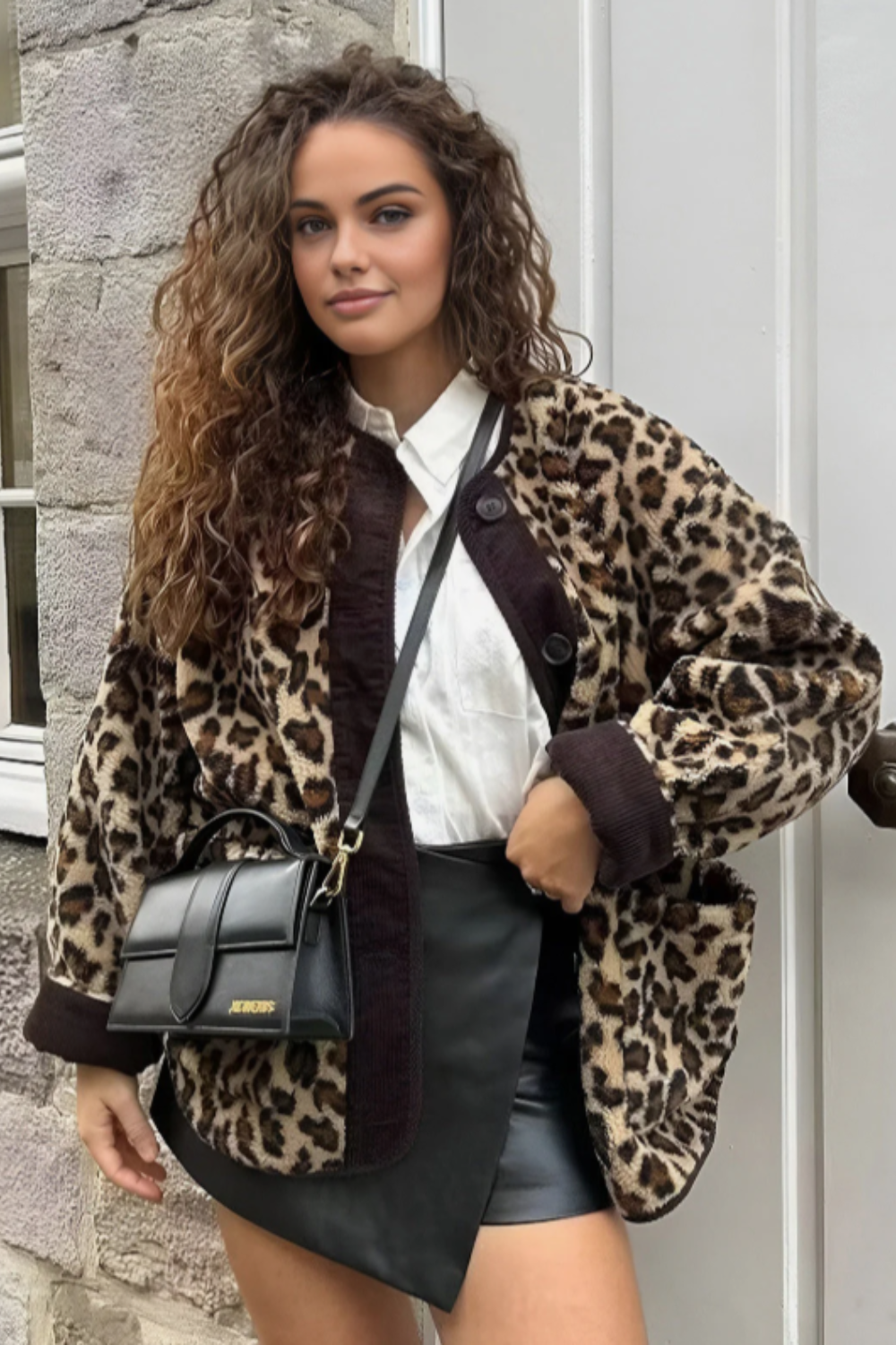 SAMIRA - CHIC LEOPARD FLEECE