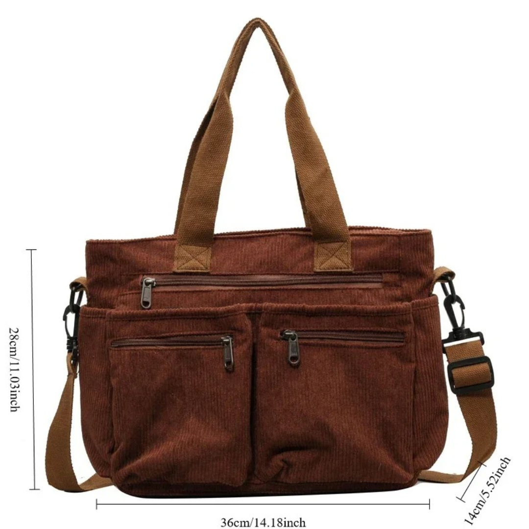 Ella - Luxe Cord Carryall