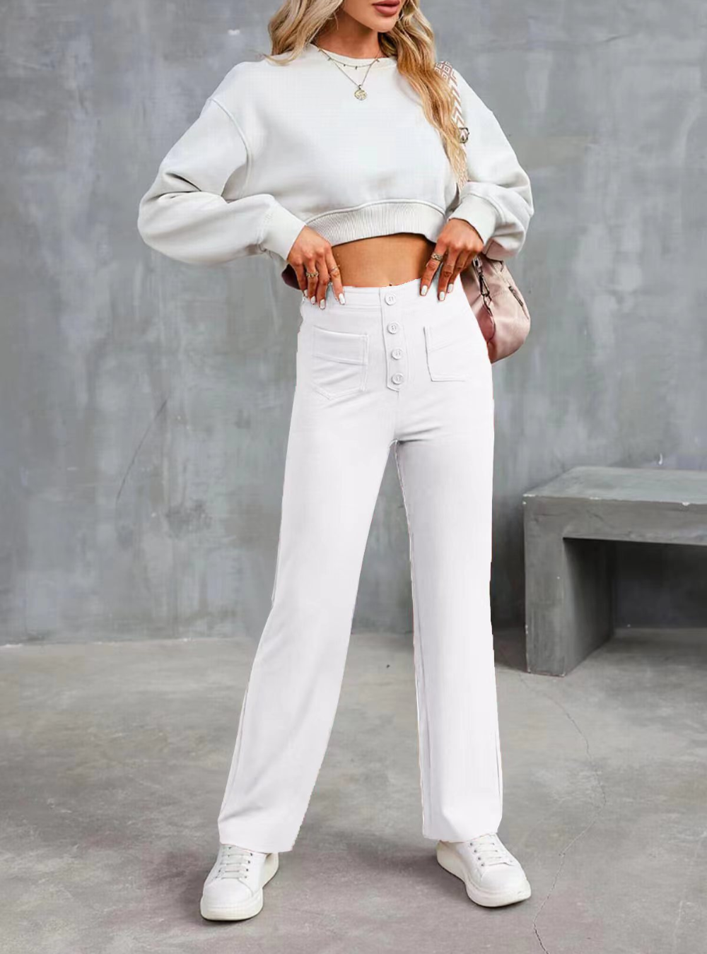 CLARISSA - ALLURE HIGH-WAIST PANTS