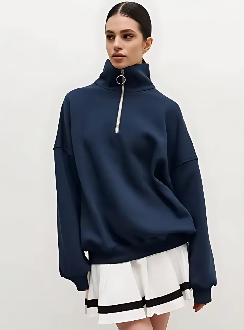 LUCY - CHIC COMFORT ZIP-UP