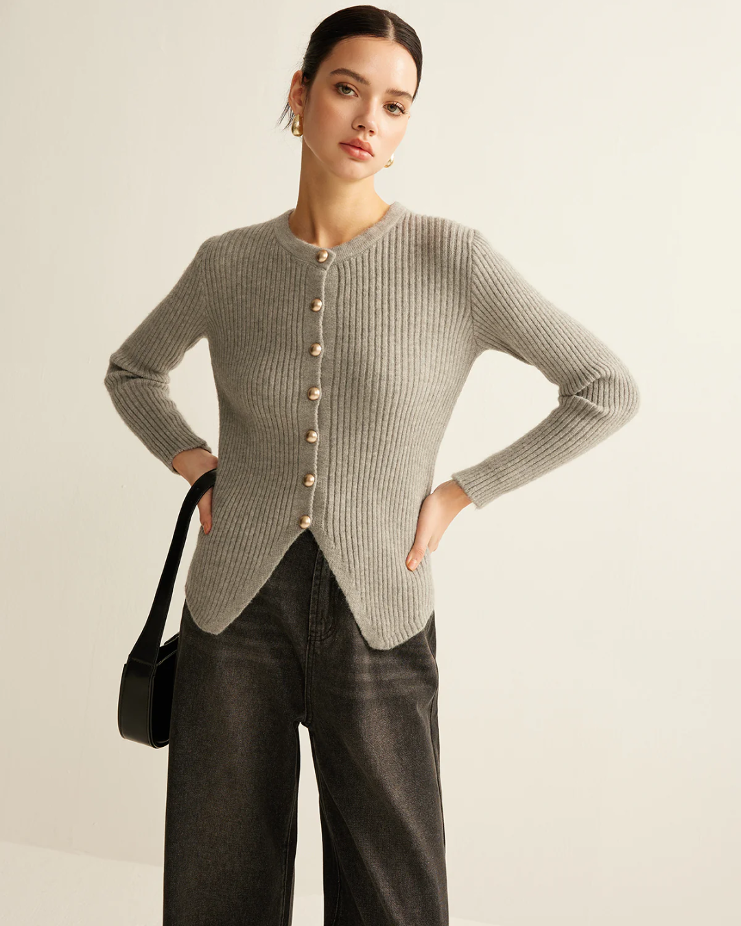 GISELLE - LUXE BUTTONED CARDIGAN