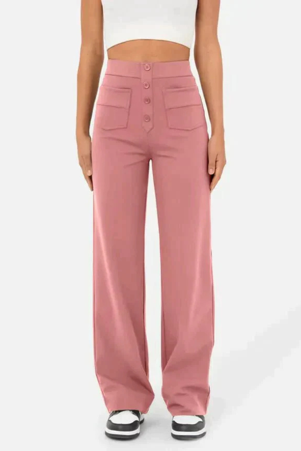 JANESSA - HIGH-WAIST PANTS