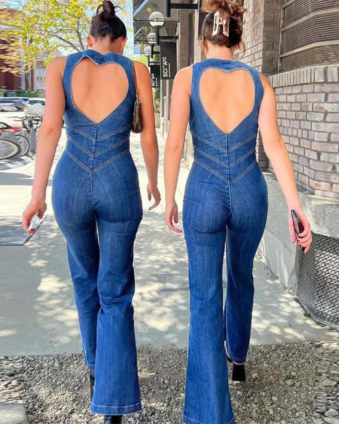 ARIANNE - ICONIC DENIM JUMPSUIT