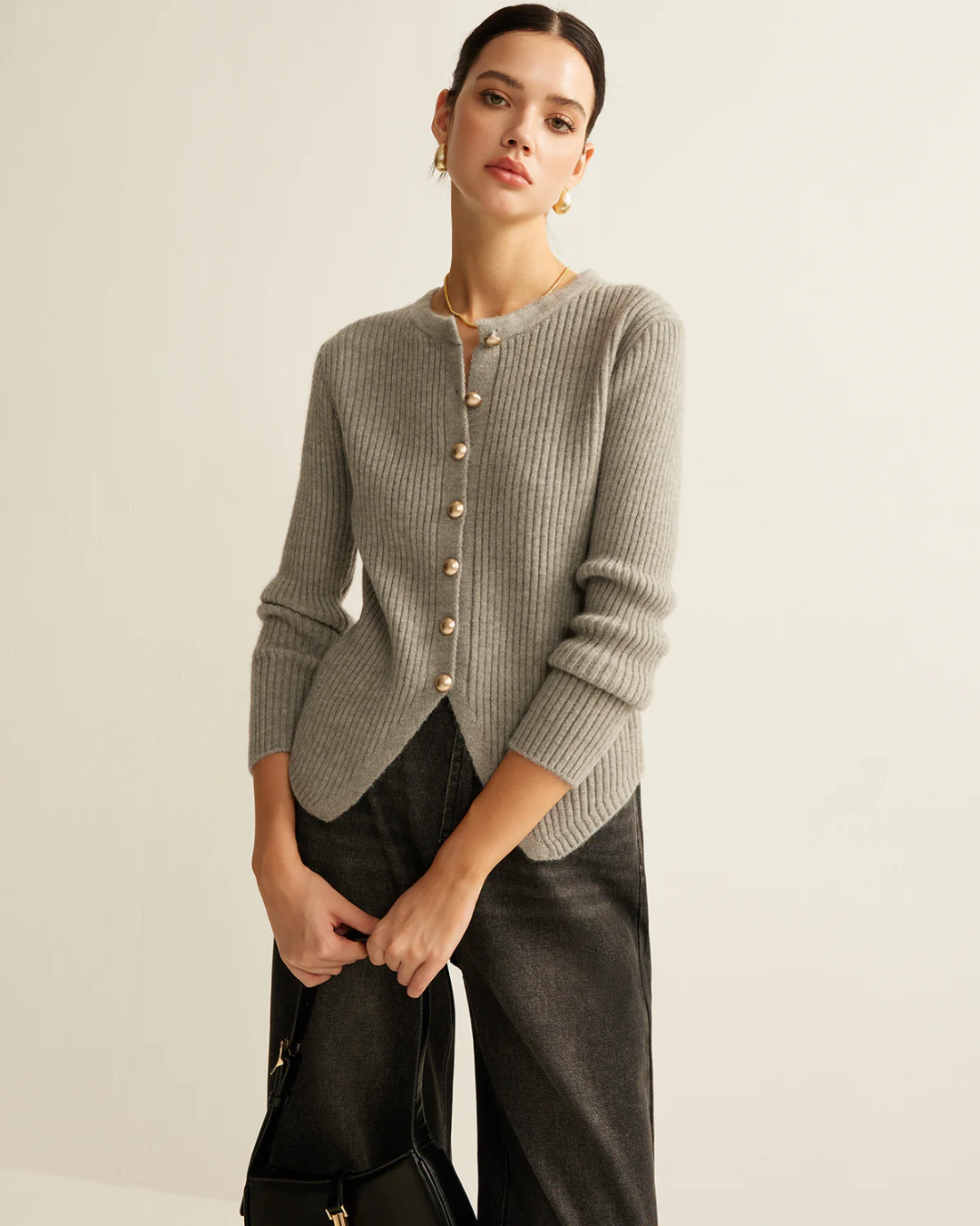 GISELLE - LUXE BUTTONED CARDIGAN