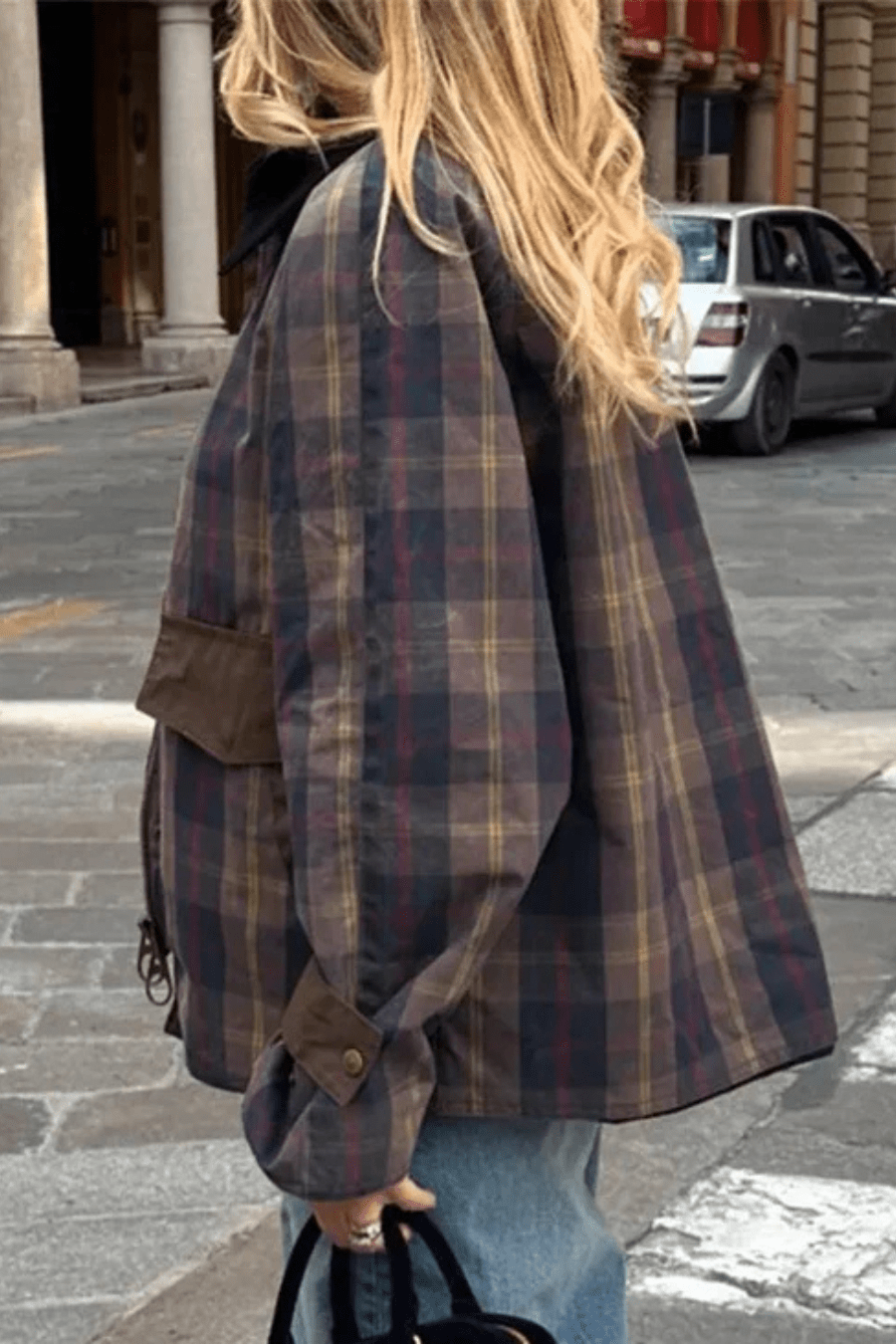 MAEVE - WARM CHECKERED JACKET