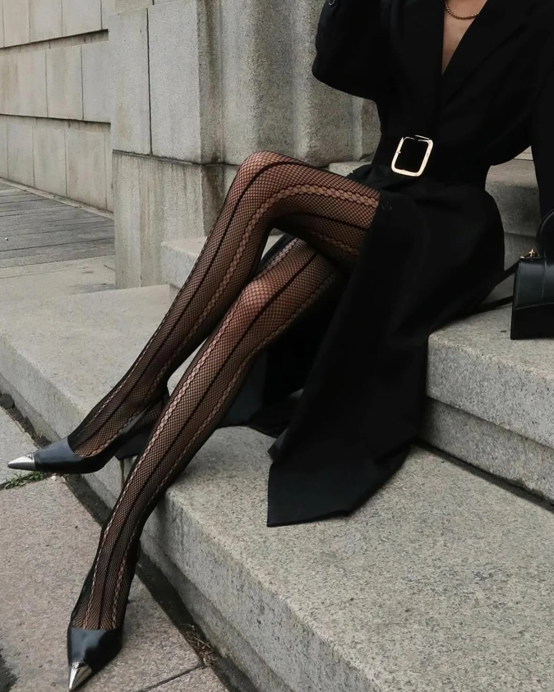 GLAM MESH TIGHTS