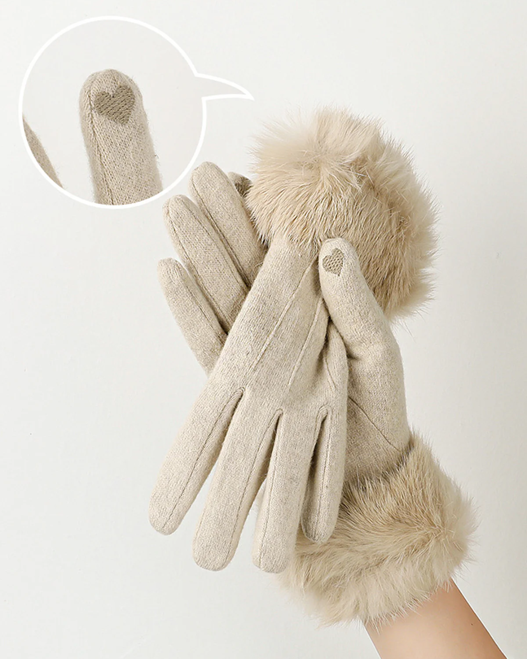 WARM WOOL GLOVES