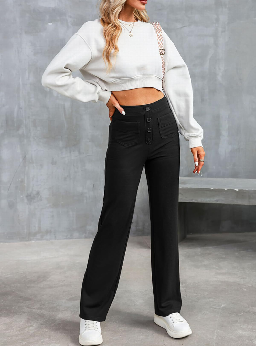 CLARISSA - ALLURE HIGH-WAIST PANTS