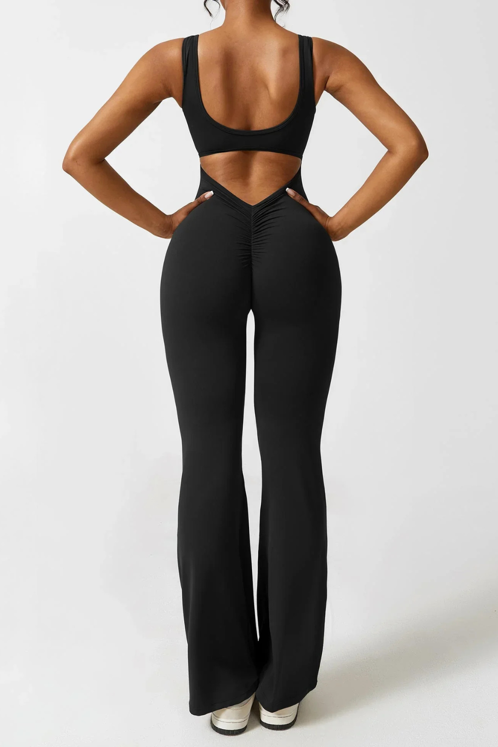 Kaelie - Sleek Flared Bodysuit