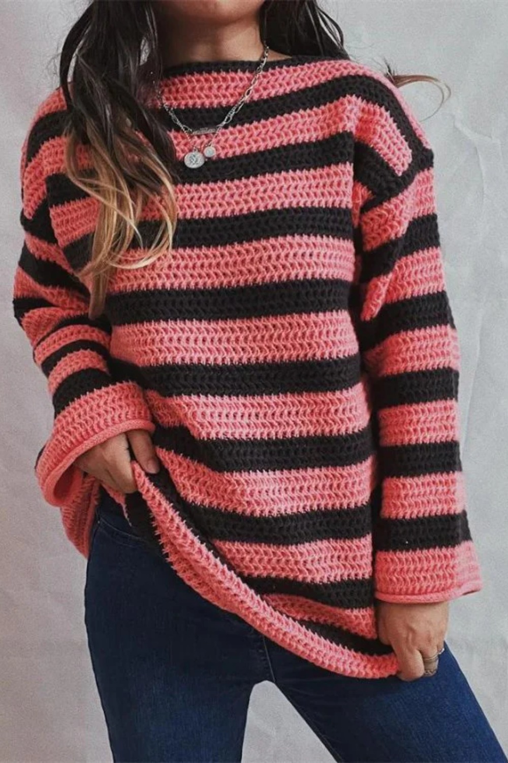 Kaylee - Cozy Knitted Sweater