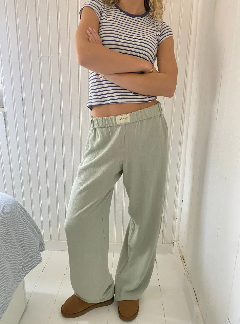 LORIANA - RELAXED-FIT TROUSERS