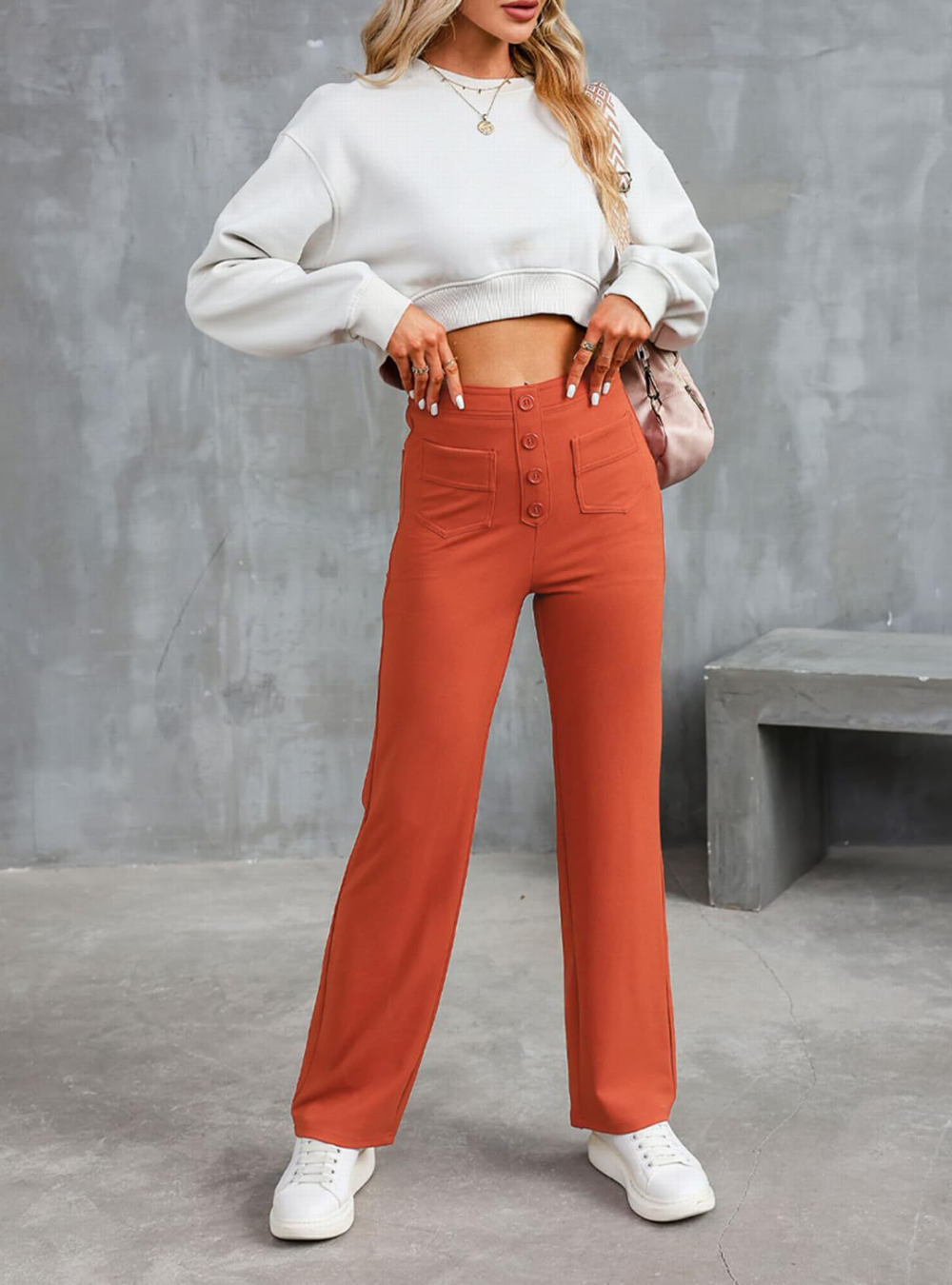 CLARISSA - ALLURE HIGH-WAIST PANTS