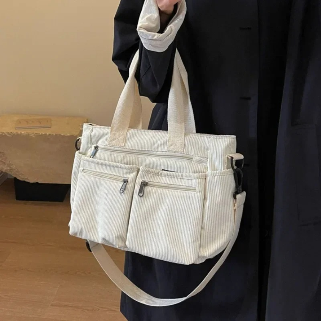 Ella - Luxe Cord Carryall