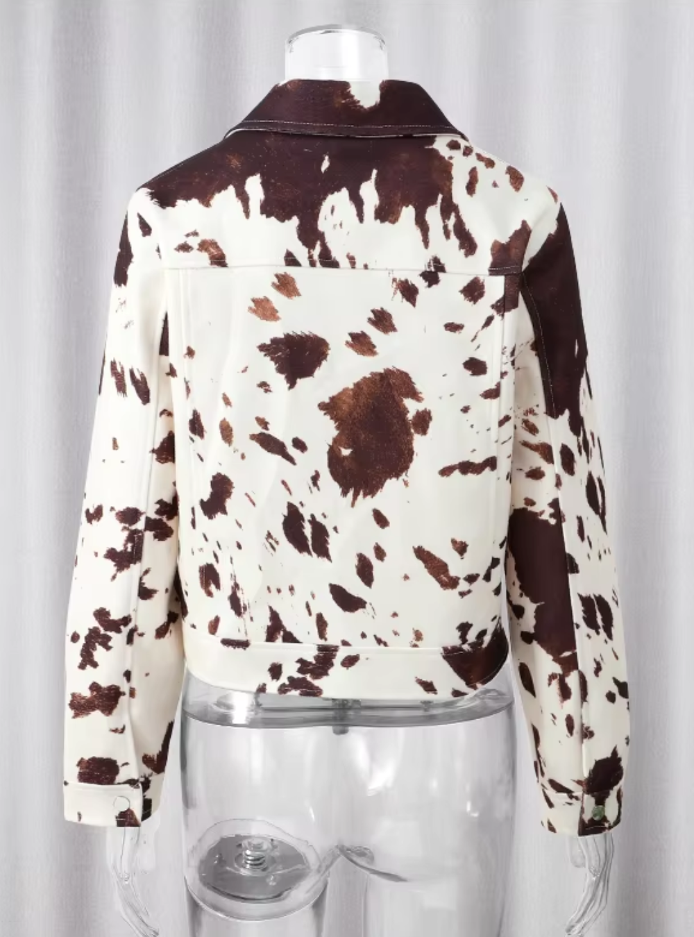 MOLLIE - COW PRINT JACKET