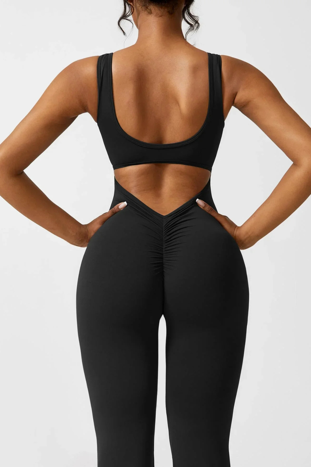 Kaelie - Sleek Flared Bodysuit