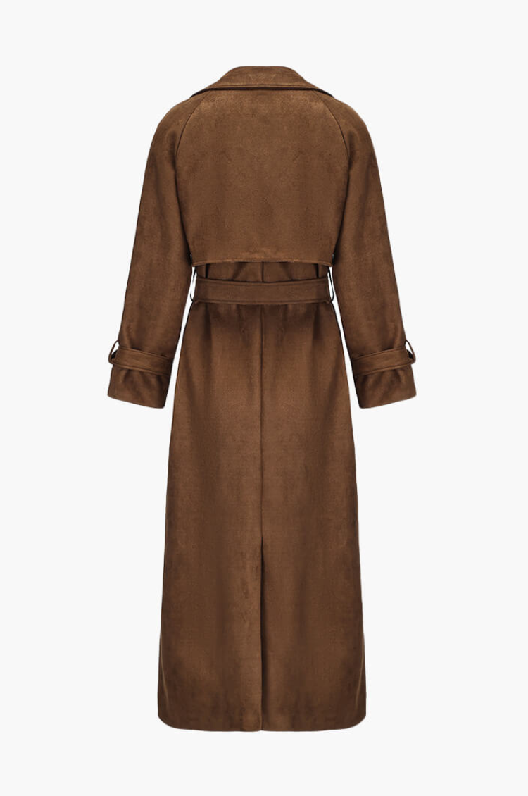 Sienna™ - Luxe Suede Trench