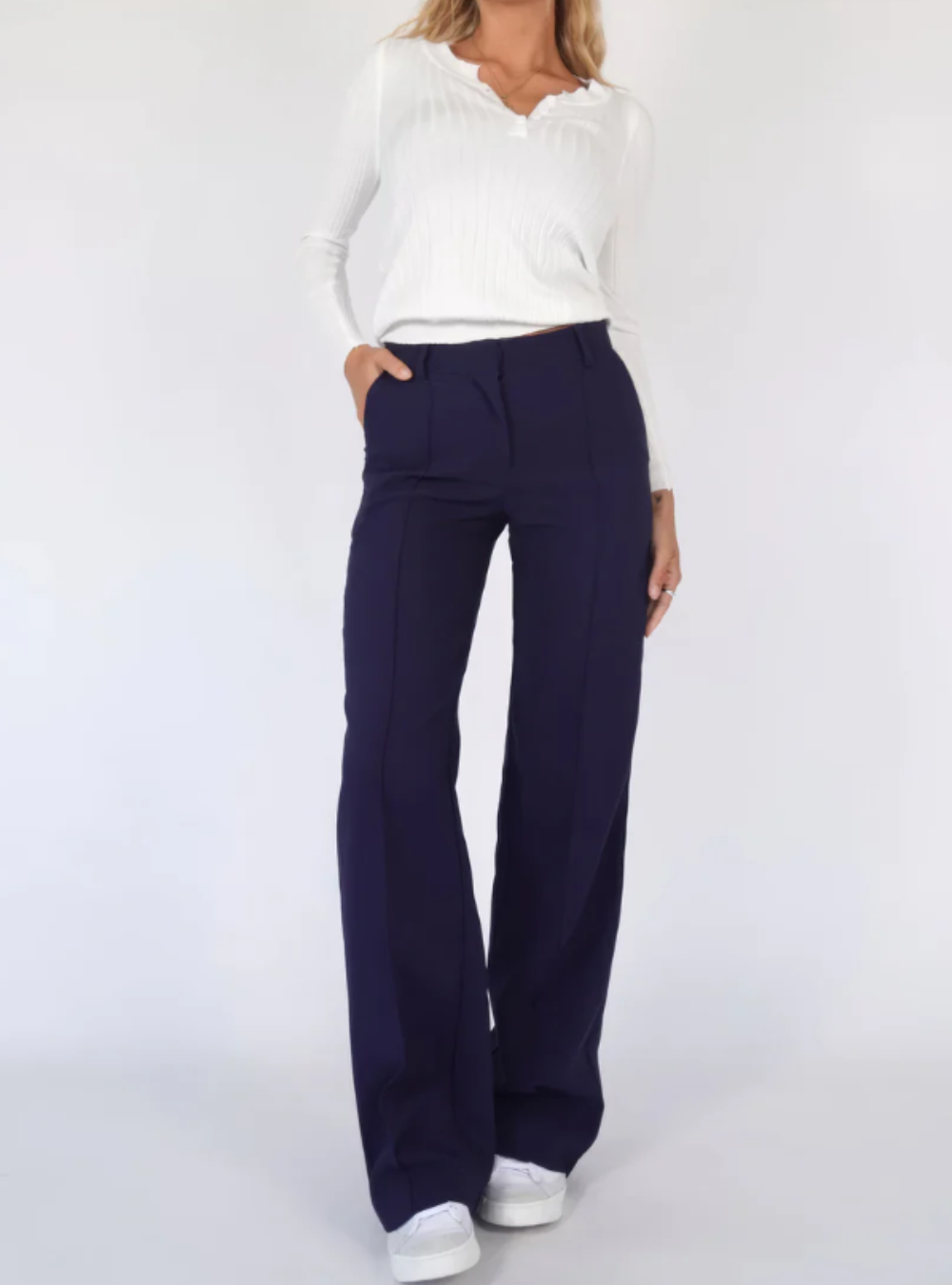 KAYLIE - CHIC WIDE LEG TROUSERS