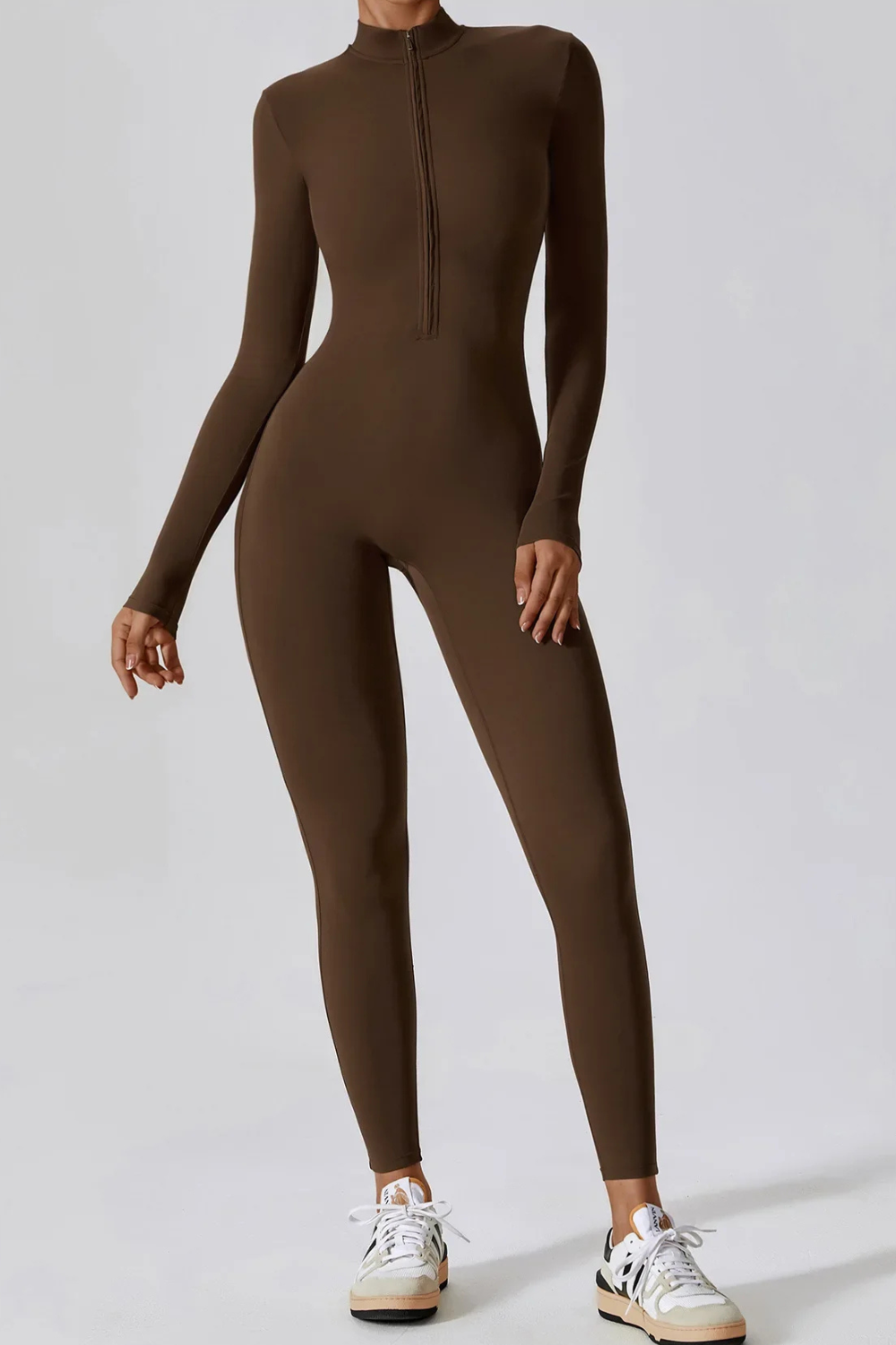 VALERIA - SEAMLESS LONG SLEEVE BODYSUIT