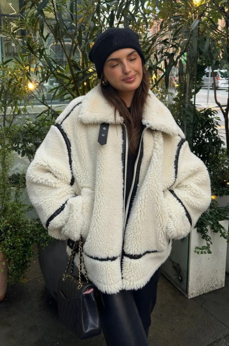 Belle™ - Chic Sherpa Coat