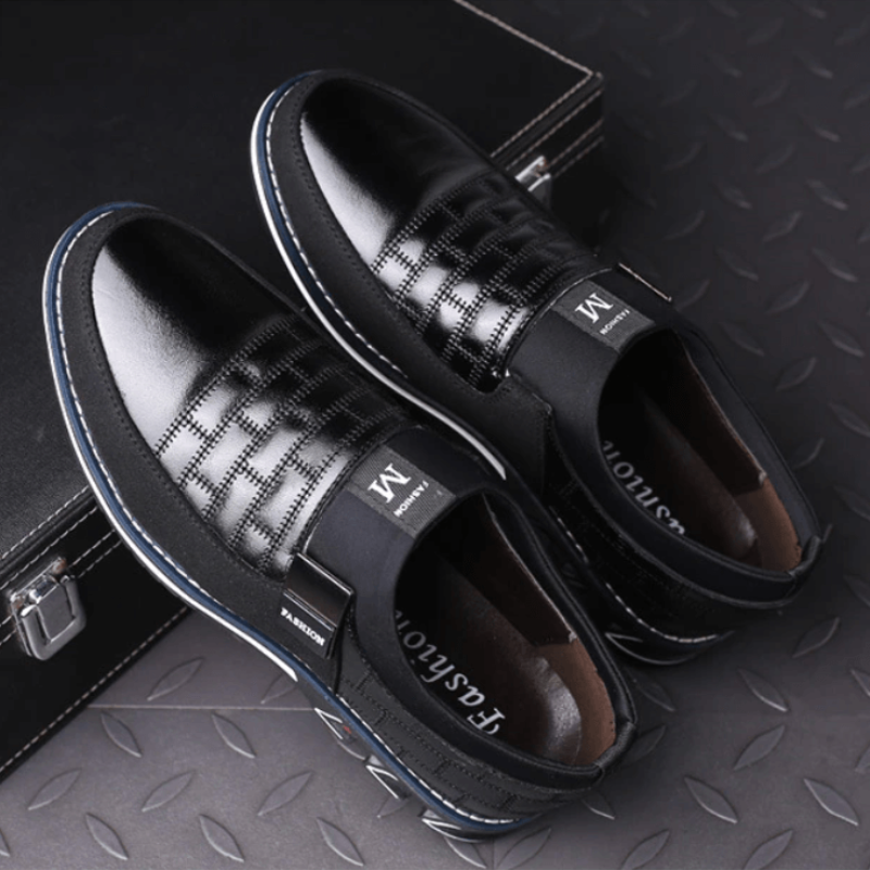 Calvin™ - Sleek Leather Shoes