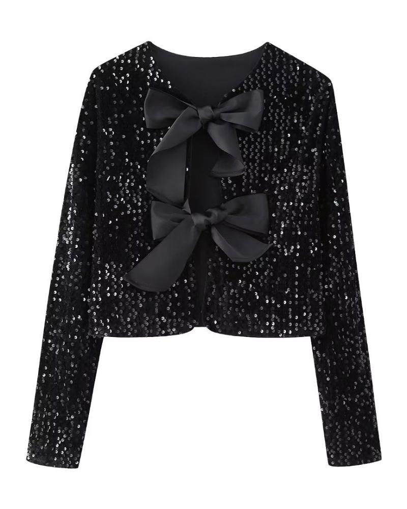 Julianne™ - Twinkle Bow Blouse