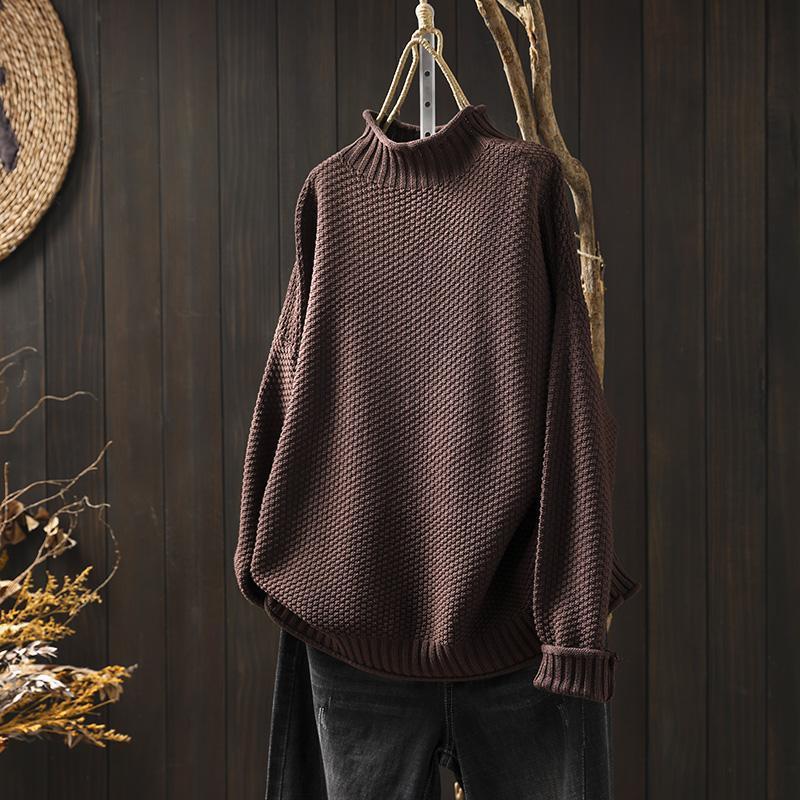 Leila™ - Cozy Crew Knit Sweater