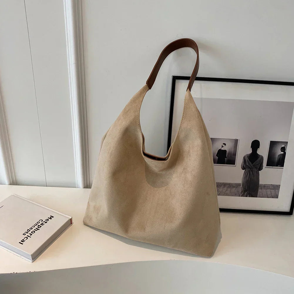 Quinn™ - Soft Suede Tote Bag