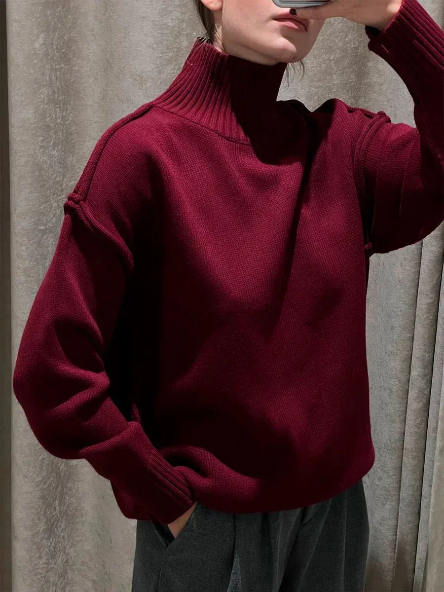 Amara™ - Luxe Knit Turtleneck