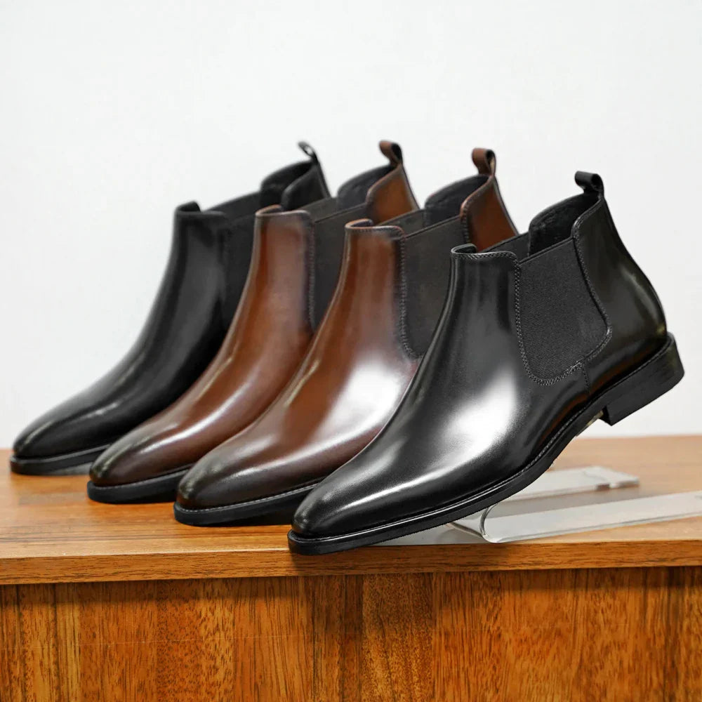 Thompson™ - Signature Leather Chelsea Boots