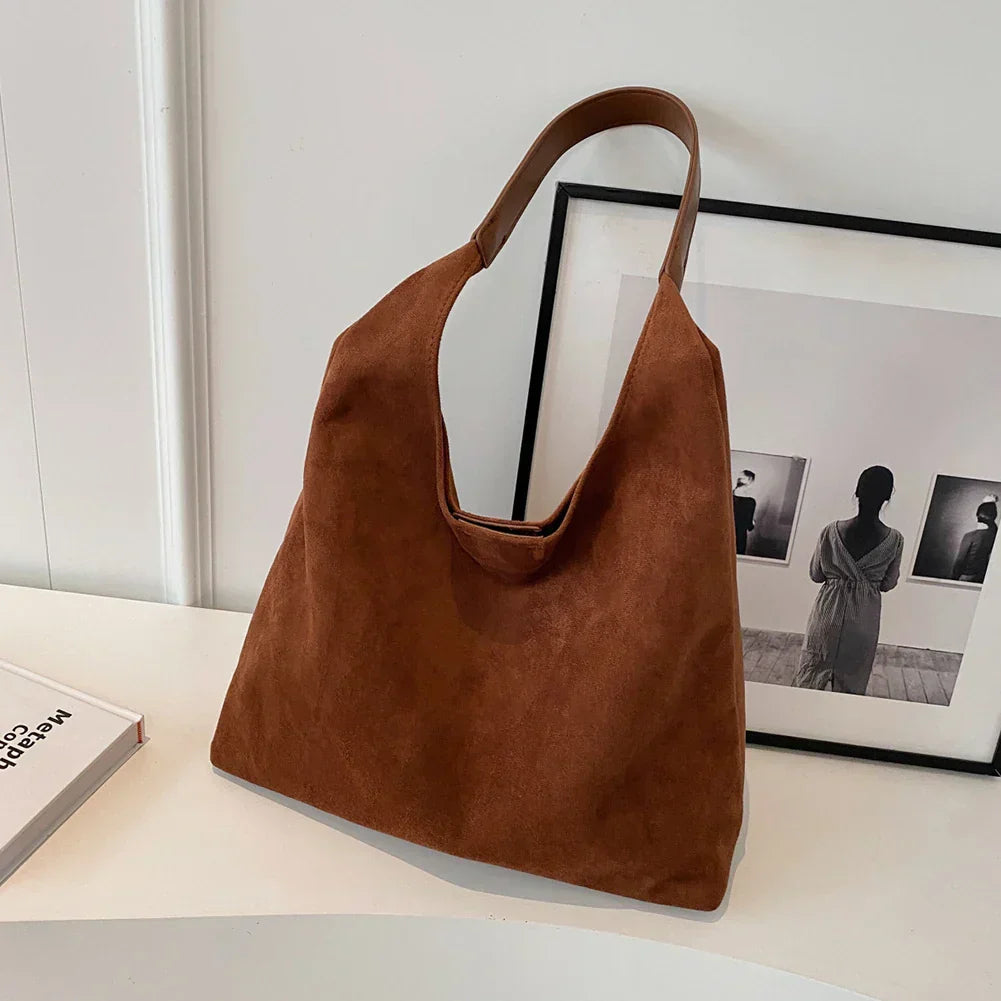 Quinn™ - Soft Suede Tote Bag