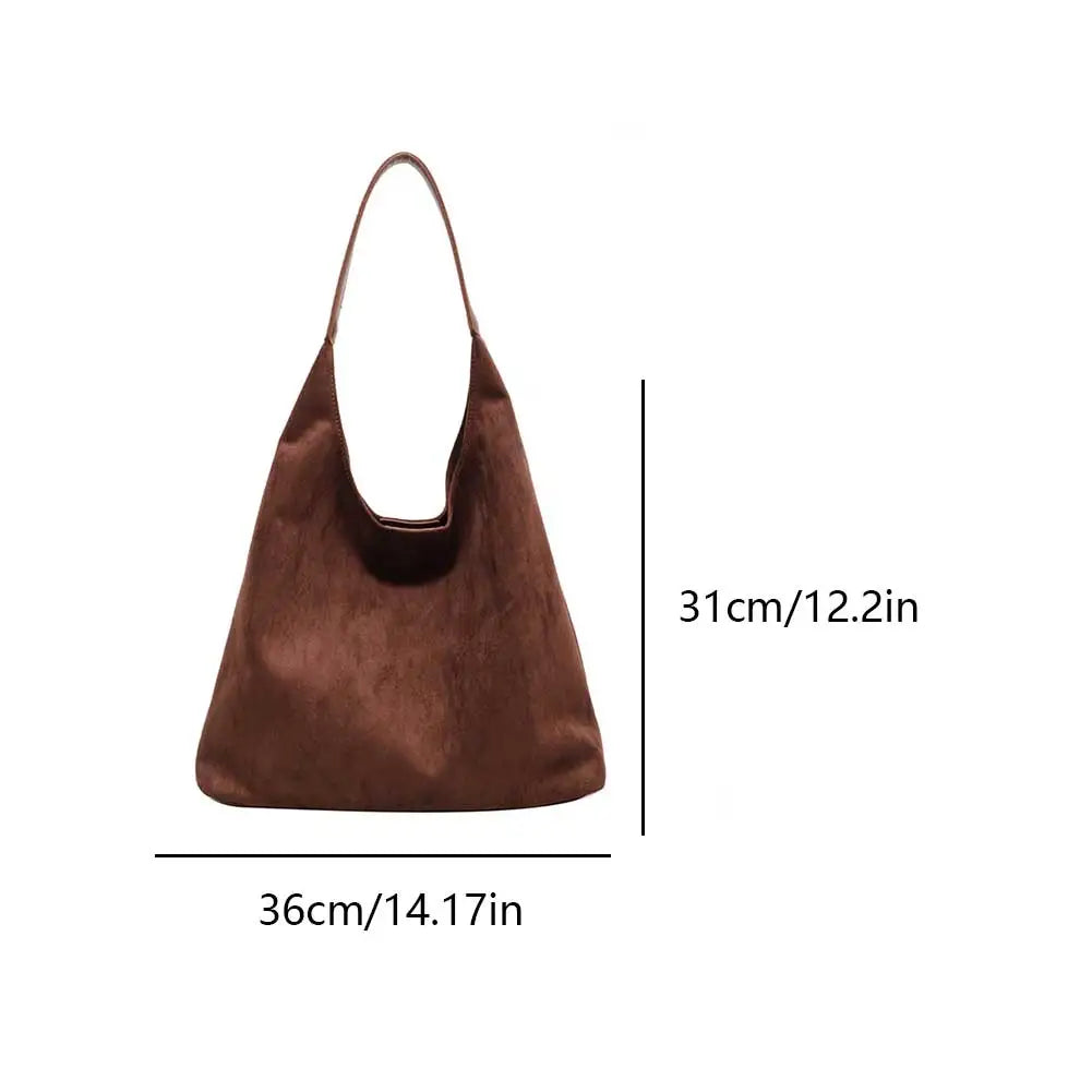 Quinn™ - Soft Suede Tote Bag