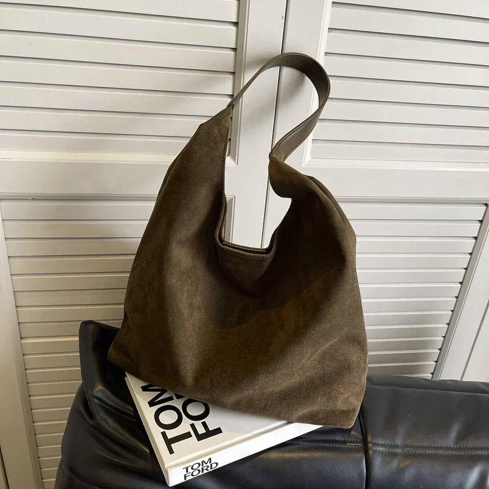 Quinn™ - Soft Suede Tote Bag