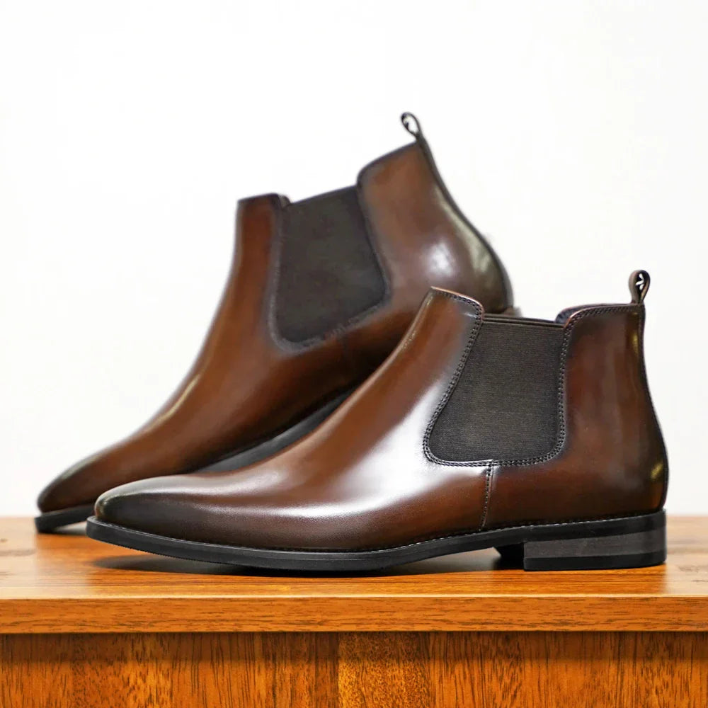 Thompson™ - Signature Leather Chelsea Boots