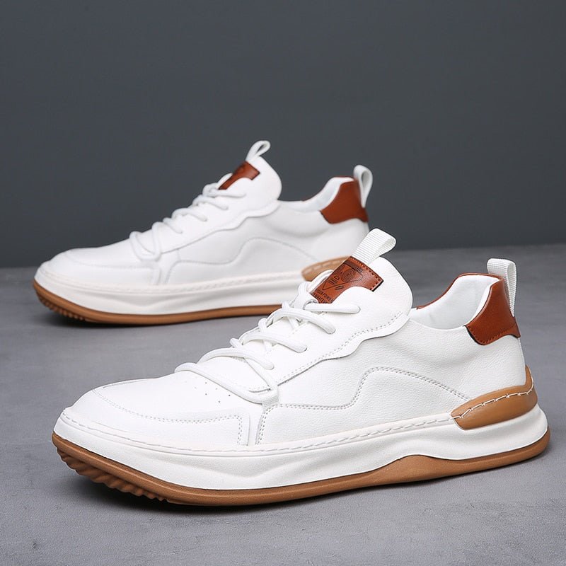 Aiden™ - Timeless Leather Sneaker - Mia Montreal