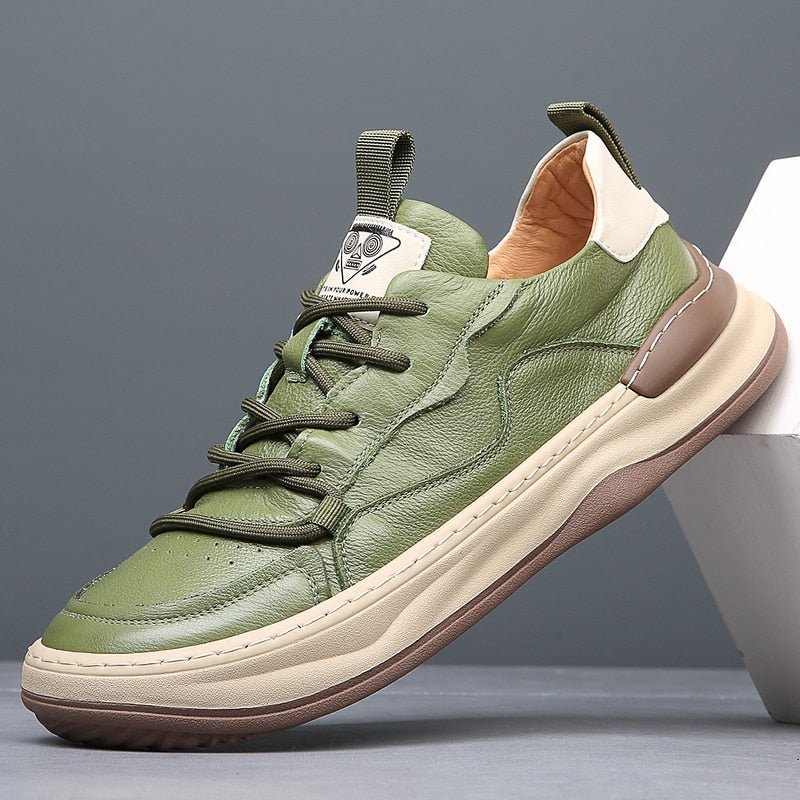 Aiden™ - Timeless Leather Sneaker - Mia Montreal