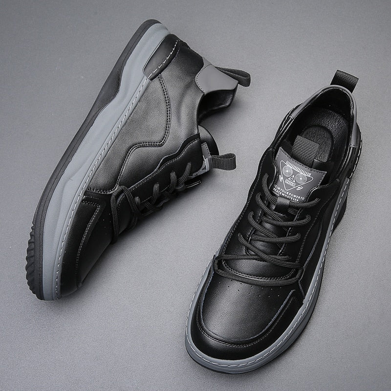 Aiden™ - Timeless Leather Sneaker - Mia Montreal