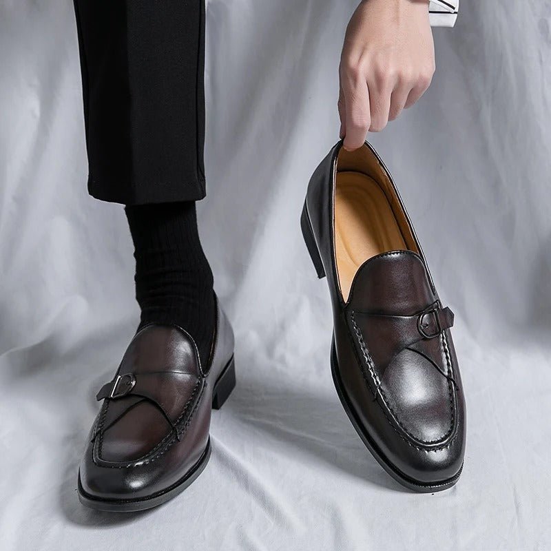 Alden™ - Classic Leather Loafer - Mia Montreal