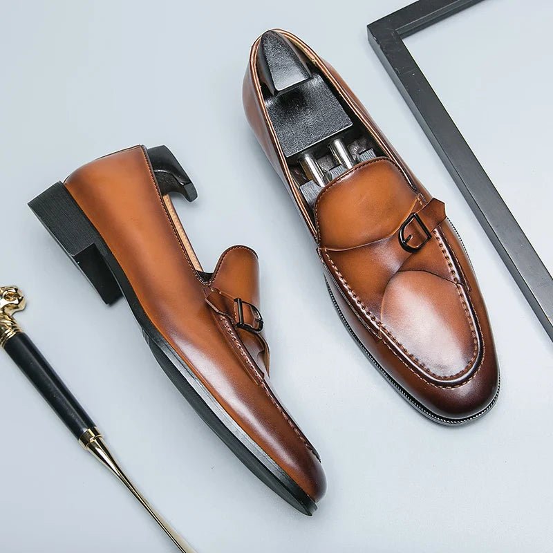 Alden™ - Classic Leather Loafer - Mia Montreal