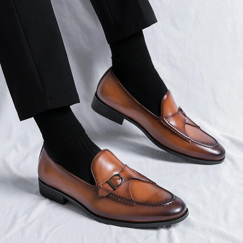 Alden™ - Classic Leather Loafer - Mia Montreal