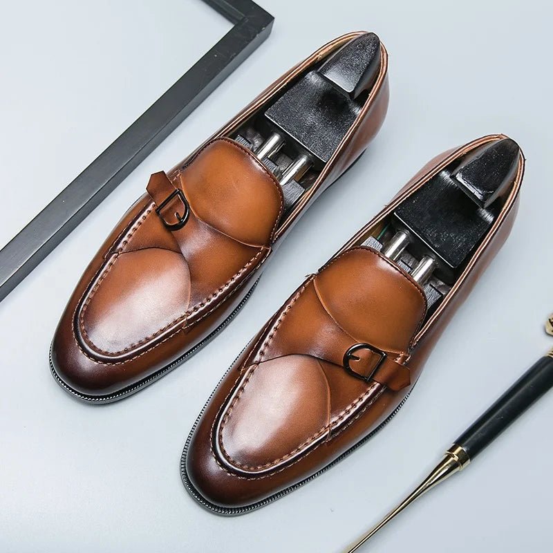 Alden™ - Classic Leather Loafer - Mia Montreal