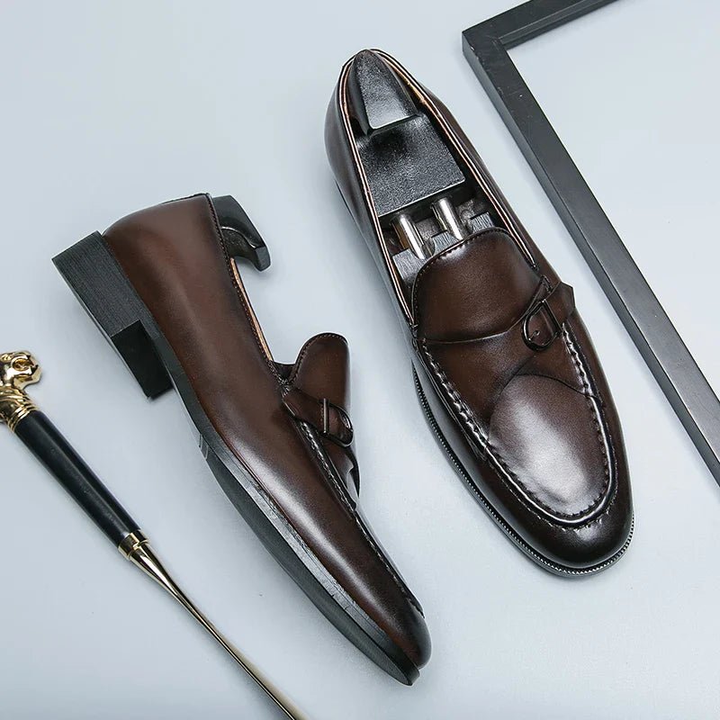 Alden™ - Classic Leather Loafer - Mia Montreal