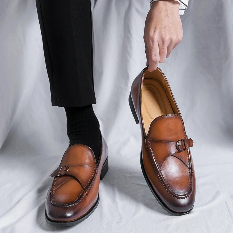 Alden™ - Classic Leather Loafer - Mia Montreal