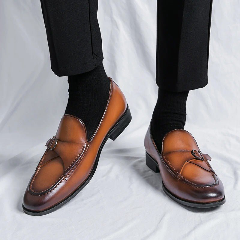 Alden™ - Classic Leather Loafer - Mia Montreal