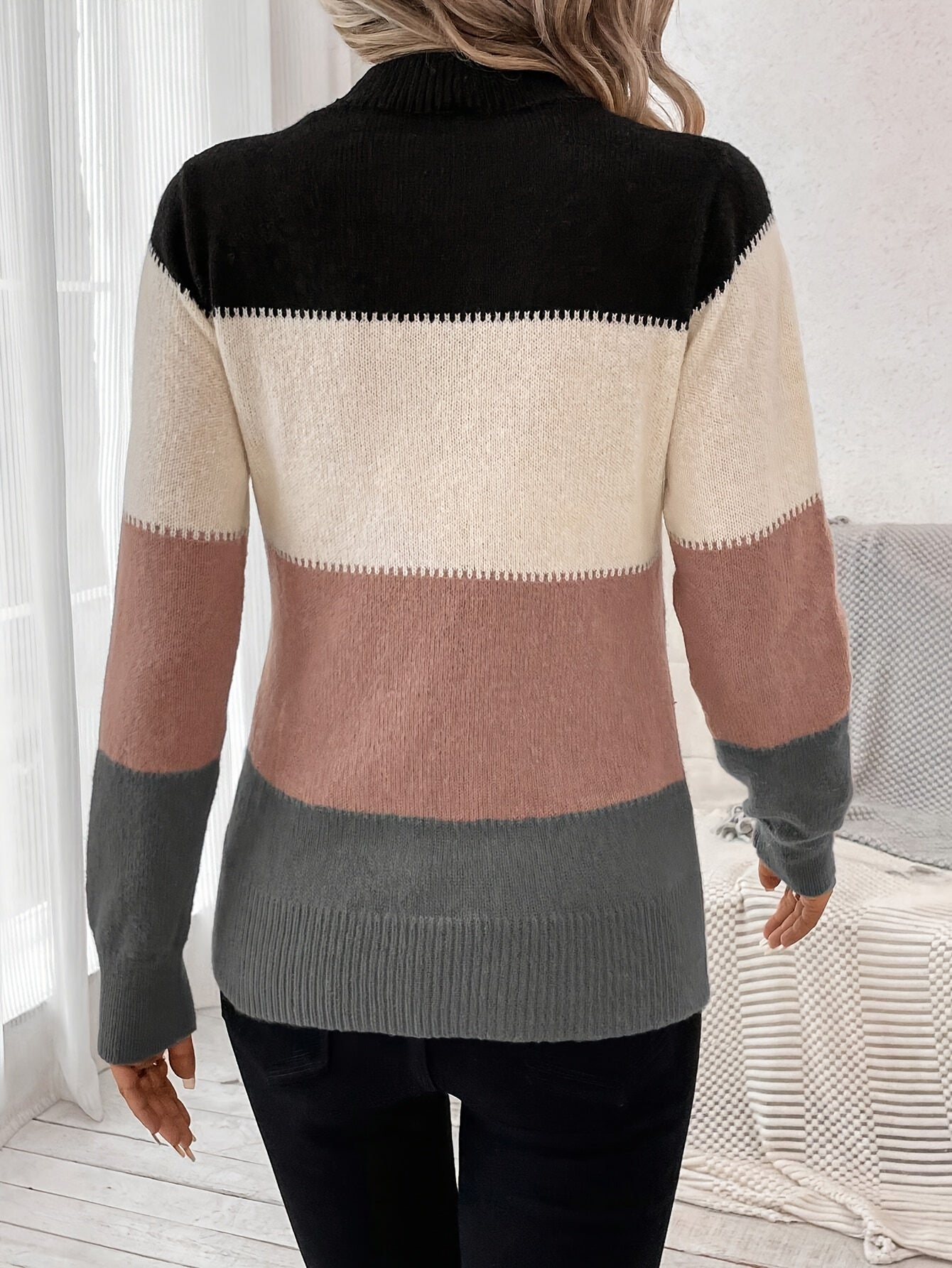 Aurora™ - Soft Layered Sweater - Mia Montreal